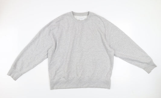 Mens UK Size M Topman Grey Pullover Sweatshirt