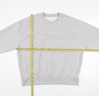 Mens UK Size M Topman Grey Pullover Sweatshirt