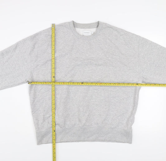 Mens UK Size M Topman Grey Pullover Sweatshirt