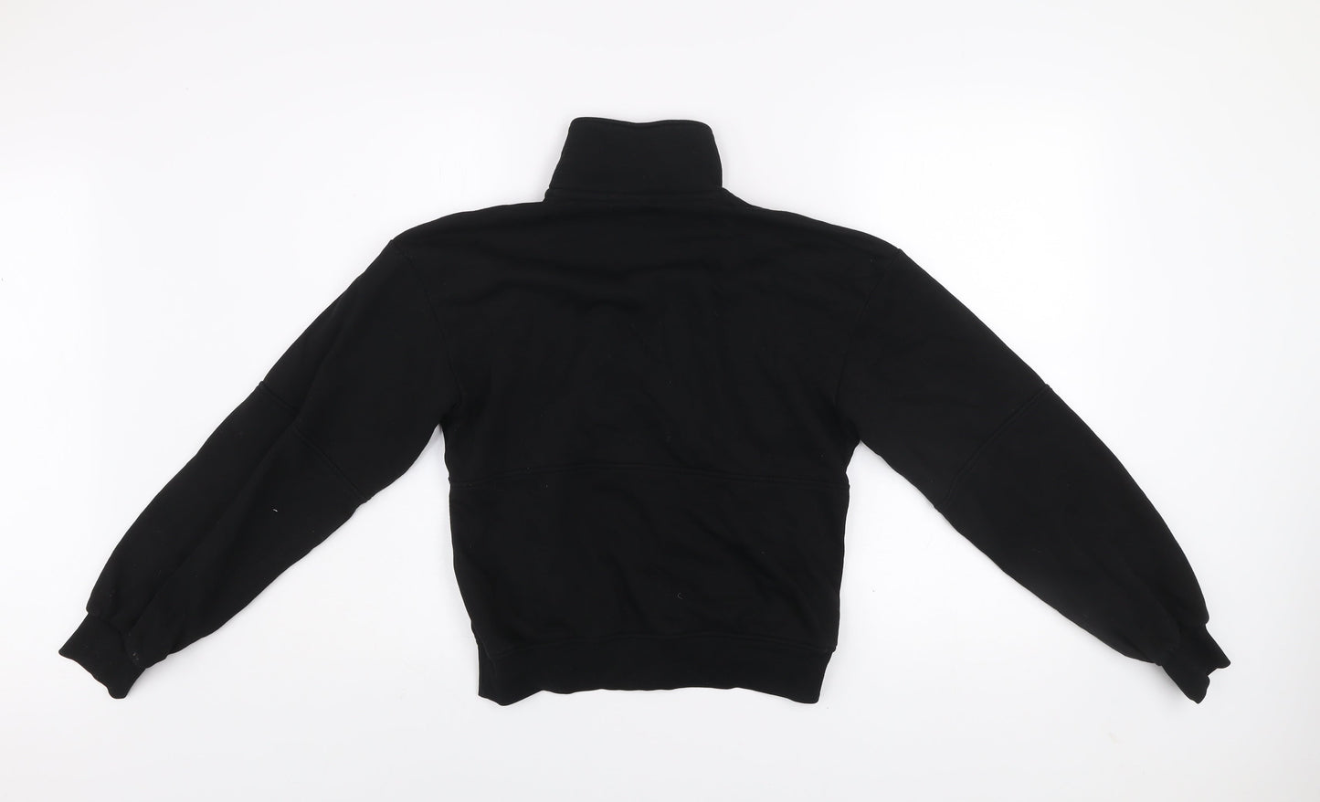 Womens UK Size 2XS H&M Black Pullover Sweatshirt