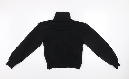 Womens UK Size 2XS H&M Black Pullover Sweatshirt