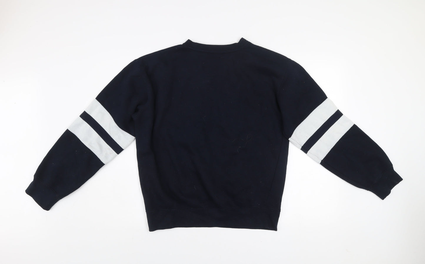 Womens UK Size L New York Popular Blue Pullover Sweatshirt