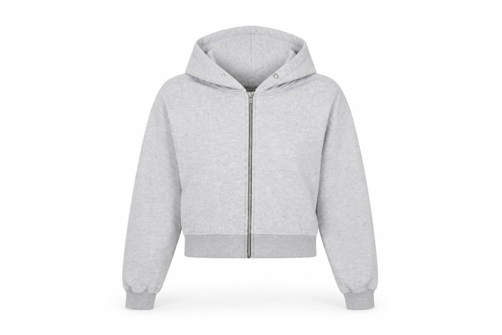 Womens UK Size M PRETTYLITTLETHING Grey Gym & Training Casual Walking Jacket