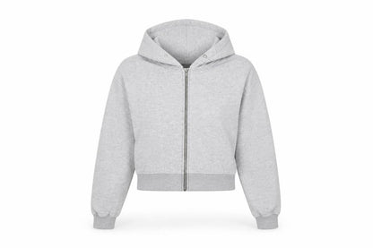 Womens UK Size M PRETTYLITTLETHING Grey Gym & Training Casual Walking Jacket