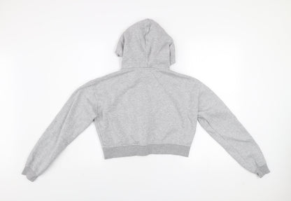 Womens UK Size M PRETTYLITTLETHING Grey Gym & Training Casual Walking Jacket