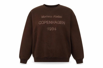 Womens UK Size M Dunnes Brown Pullover Sweatshirt