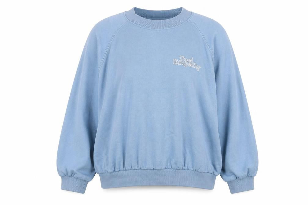 Womens UK Size XL H&M Blue Pullover Sweatshirt