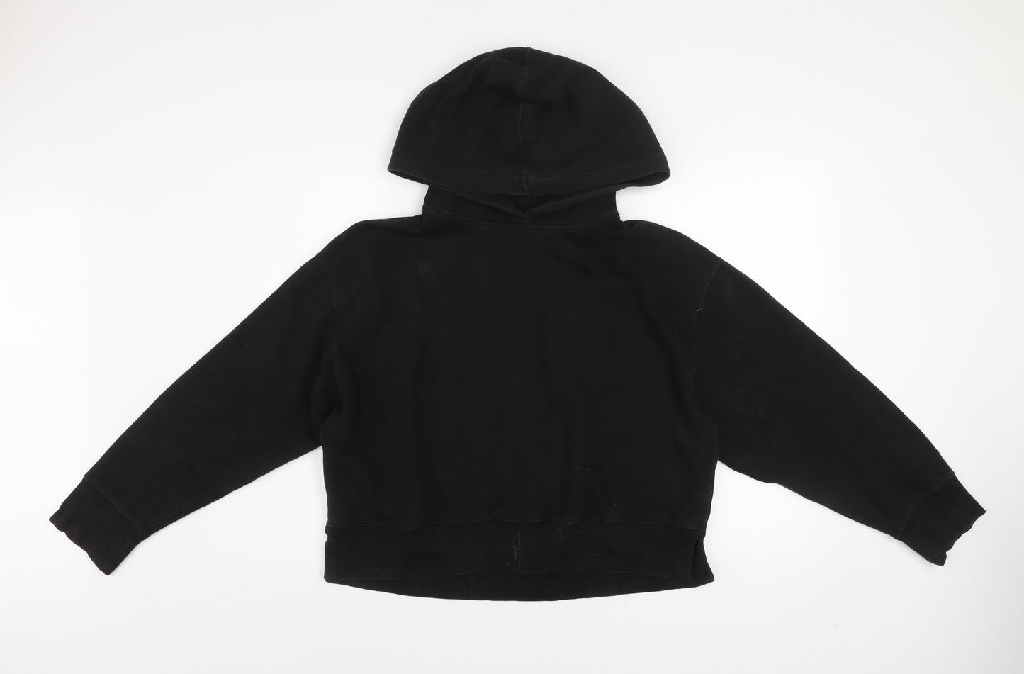Womens UK Size L Zara Black Pullover Hoodie