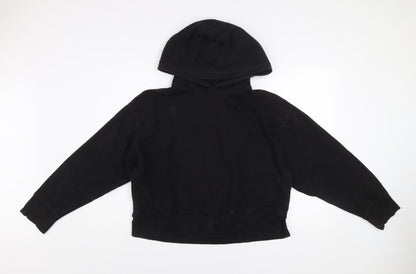 Womens UK Size L Zara Black Pullover Hoodie