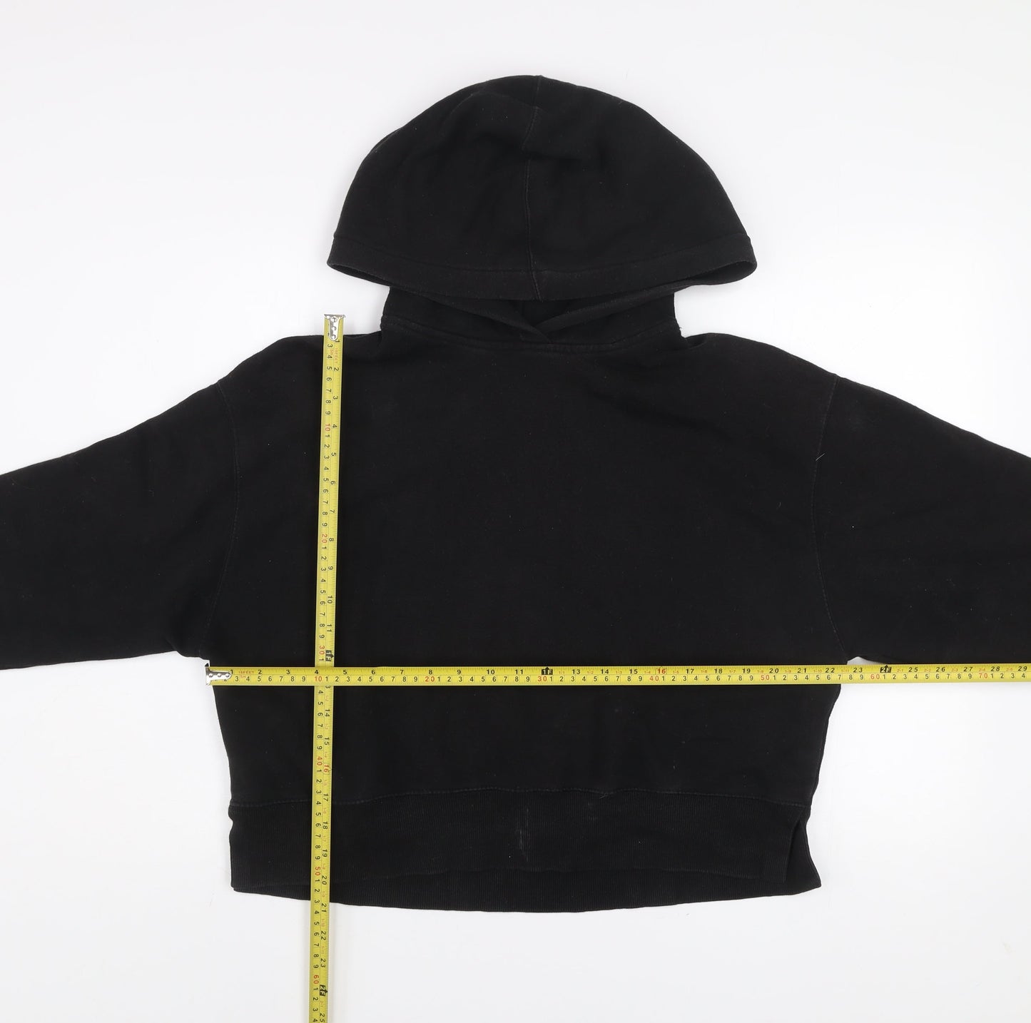 Womens UK Size L Zara Black Pullover Hoodie