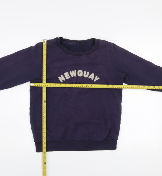 Womens UK Size XS NEXT Blue Pullover Sweatshirt