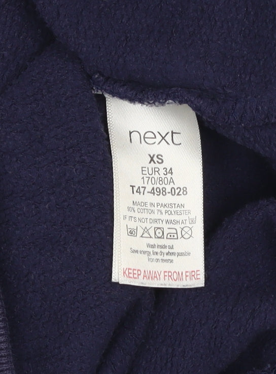 Womens UK Size XS NEXT Blue Pullover Sweatshirt
