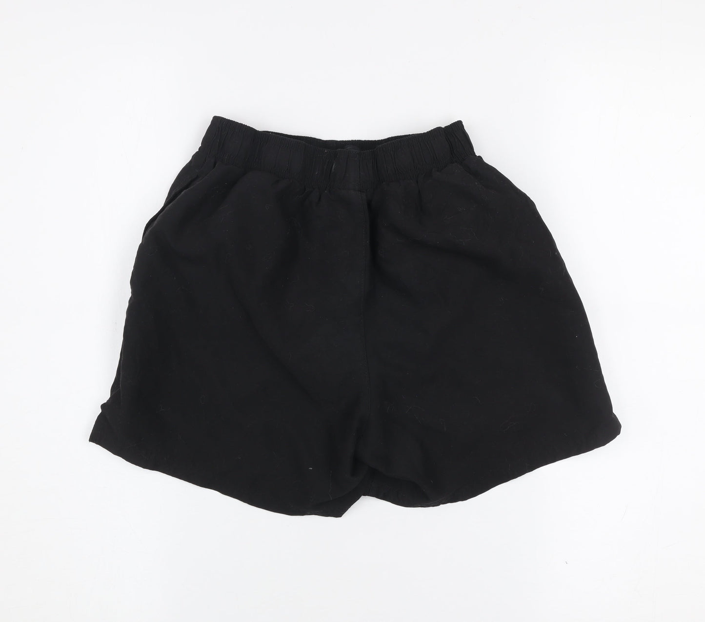 Nike Womens Black Small Polyester Running Shorts