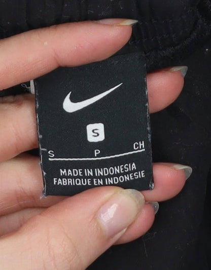 Nike Womens Black Small Polyester Running Shorts