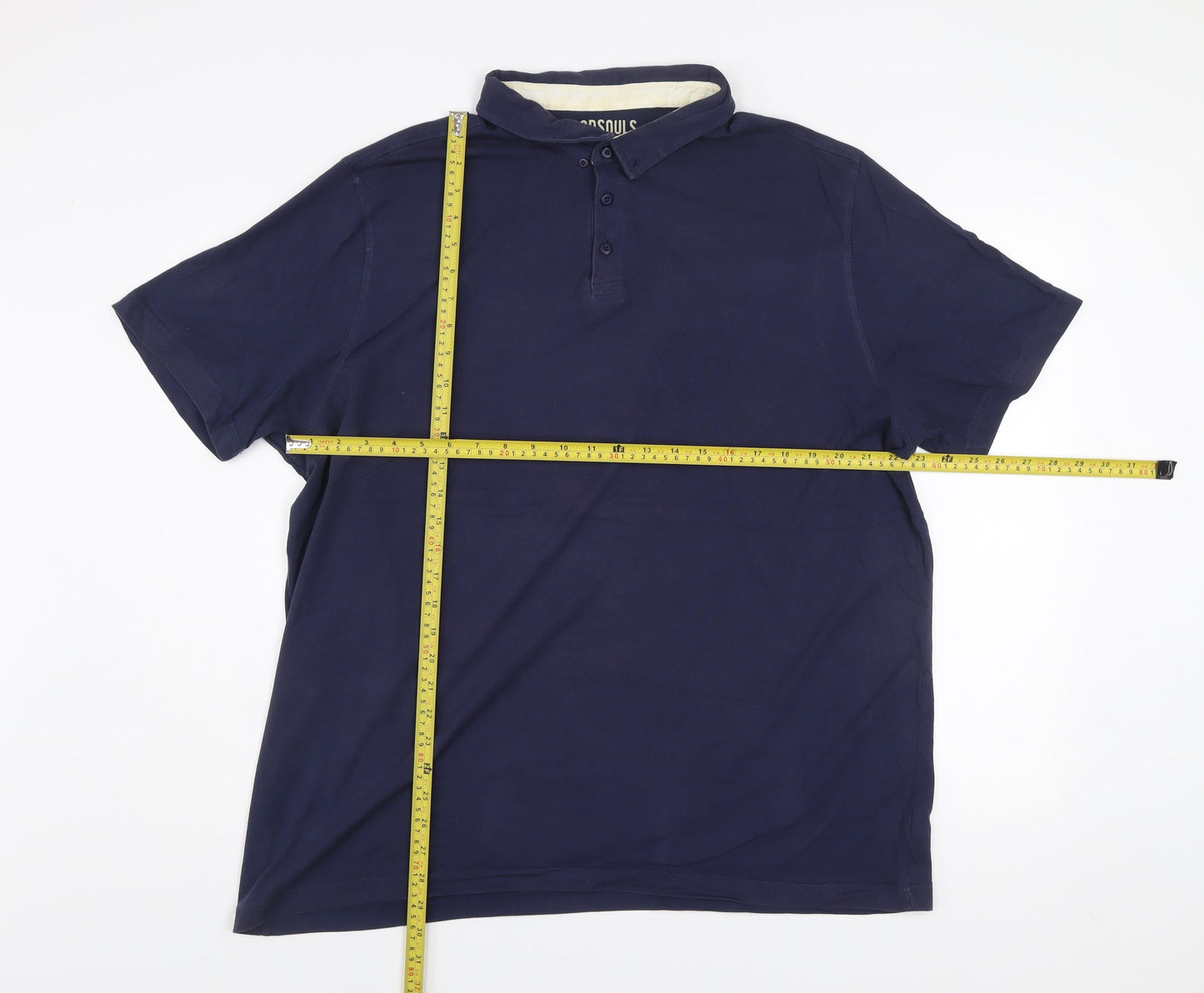 Mens UK Size XL Goodsouls 100% Cotton Polo Shirt
