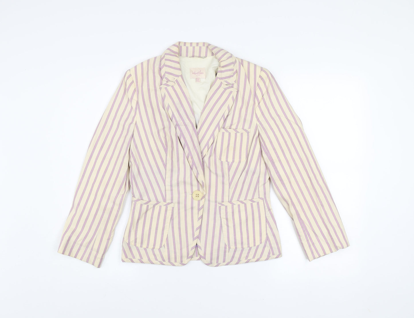 Womens UK Size 10 Whistles Multicoloured Blazer