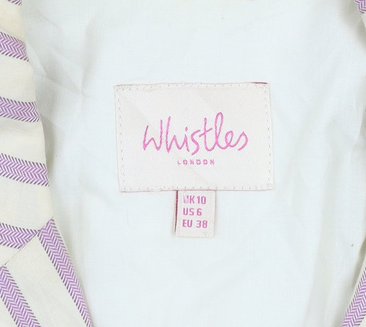 Womens UK Size 10 Whistles Multicoloured Blazer