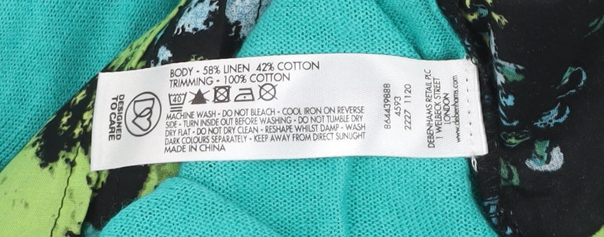 Womens UK Size 12 Rocha John Rocha Green Cardigan Jumper