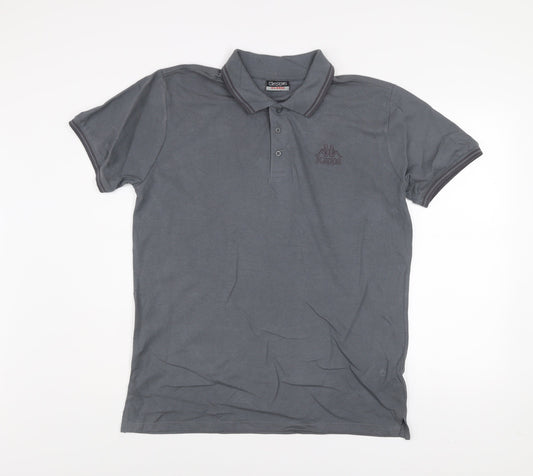 Mens UK Size XL Kappa 100% Cotton Polo Shirt