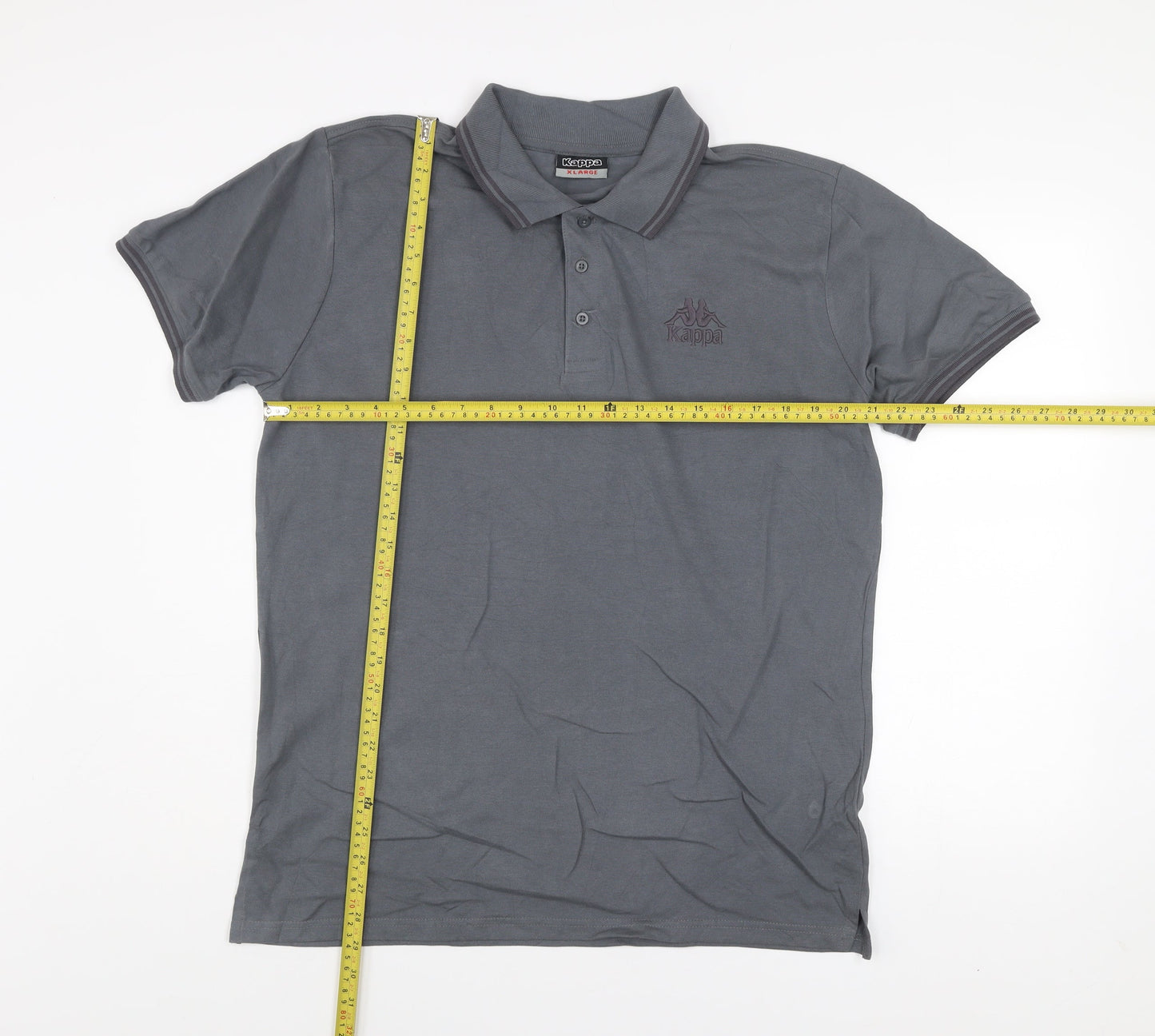 Mens UK Size XL Kappa 100% Cotton Polo Shirt