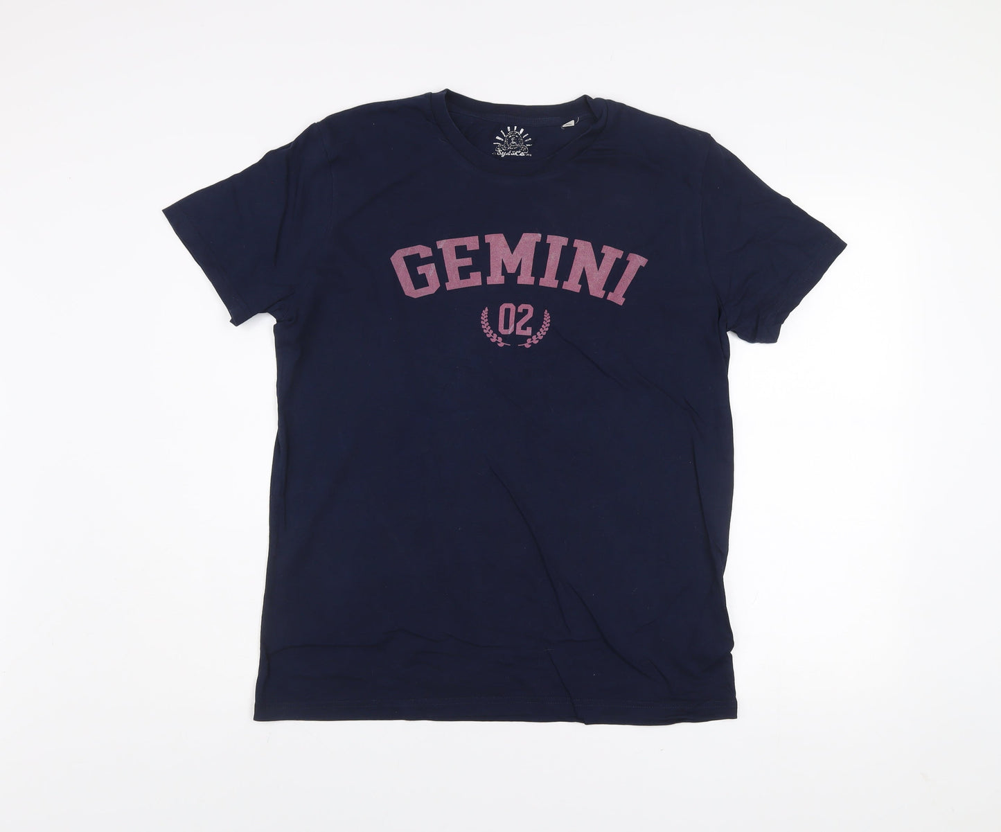 Stanley/Stella Men’s Navy Gemini Graphic Organic Cotton T-Shirt M