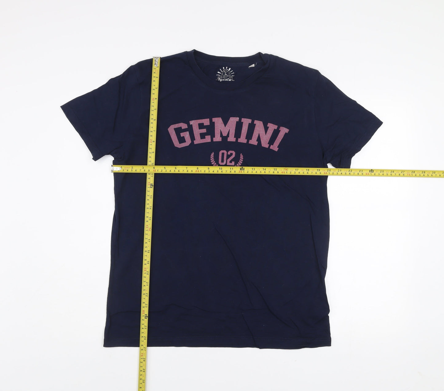 Stanley/Stella Men’s Navy Gemini Graphic Organic Cotton T-Shirt M