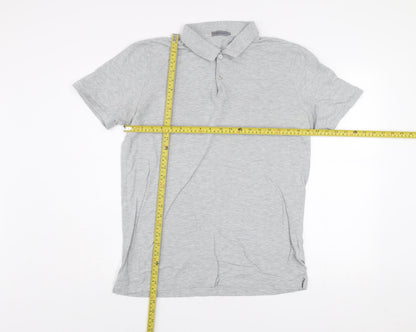 Mens UK Size L Calvin Klein Jeans 100% Cotton Polo Shirt