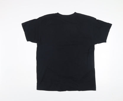 Mens UK Size M New Look Black  T-Shirt