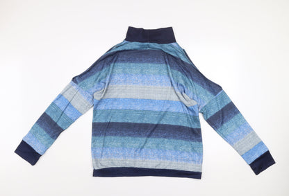Womens UK Size 18 Yoins Blue Pullover Jumper
