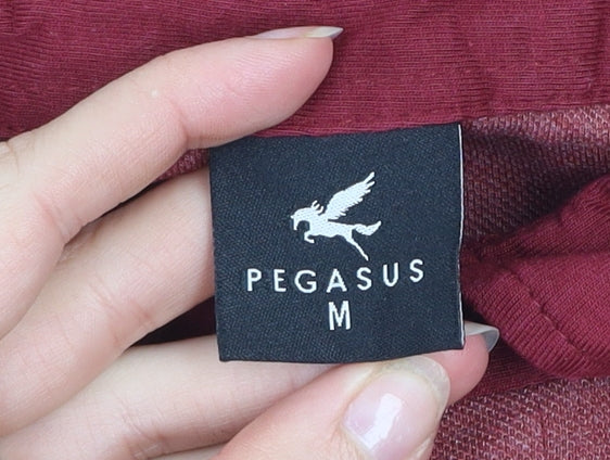 Mens UK Size M Pegasus 100% Cotton Polo Shirt