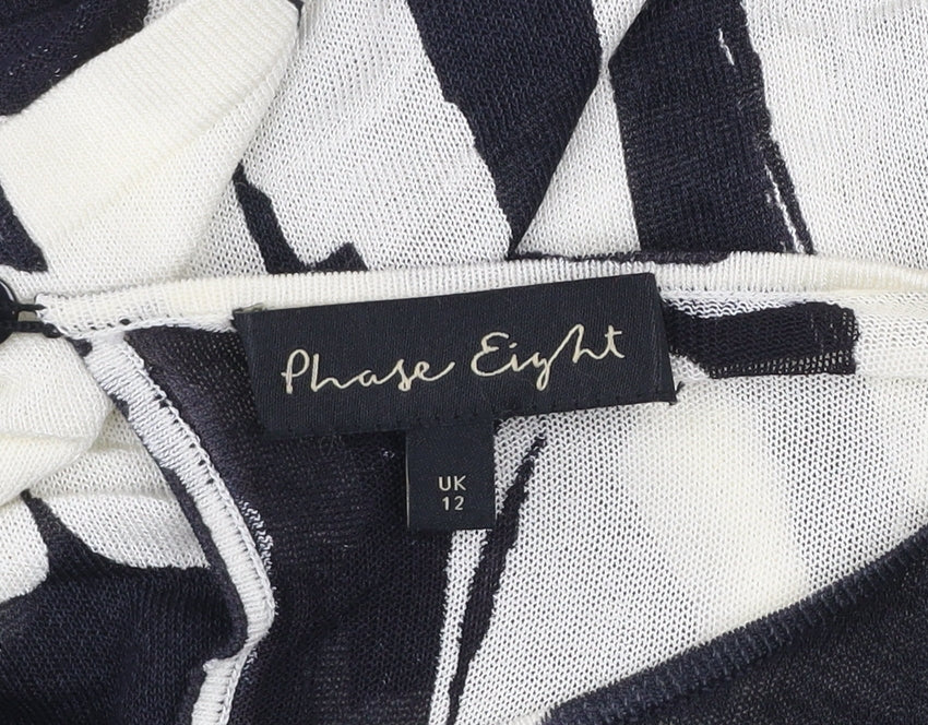 Womens UK Size 12 Phase Eight Black Pullover Jumper