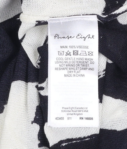Womens UK Size 12 Phase Eight Black Pullover Jumper