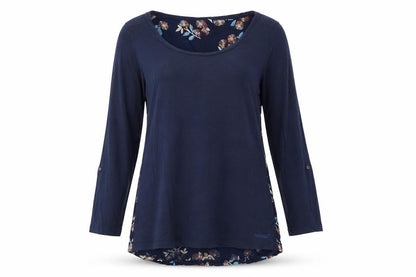 Womens UK Size 12 Weird Fish Blue Tunic Blouse