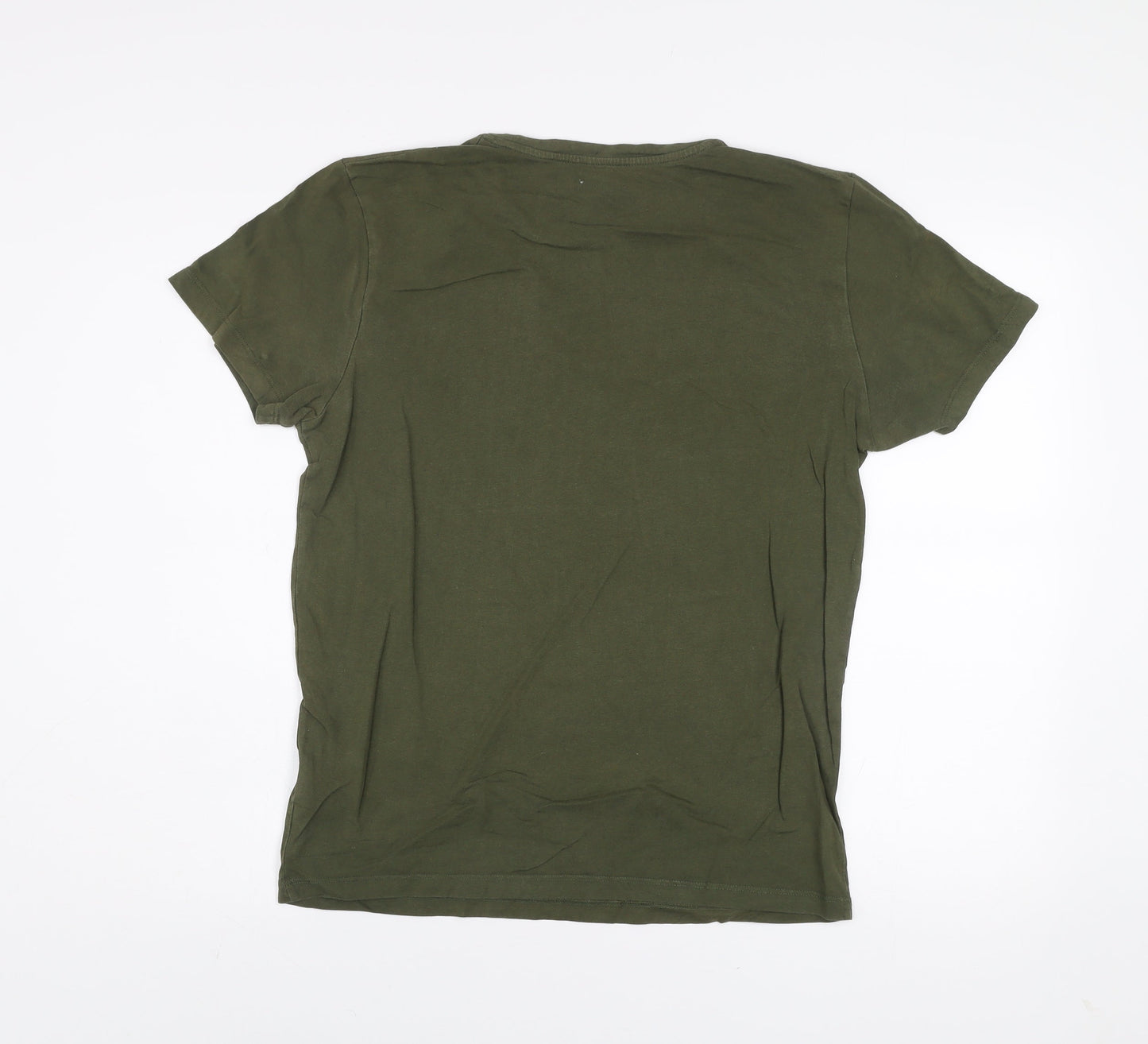 Mens UK Size M JACK & JONES Green  T-Shirt