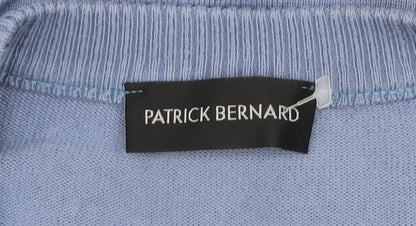 Mens UK Size XL Patrick Bernard Blue Vest Jumper