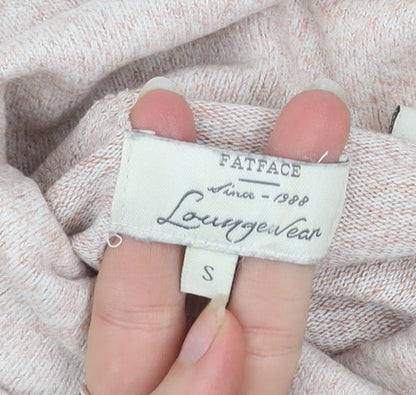 Womens UK Size S FatFace Beige Pullover Jumper