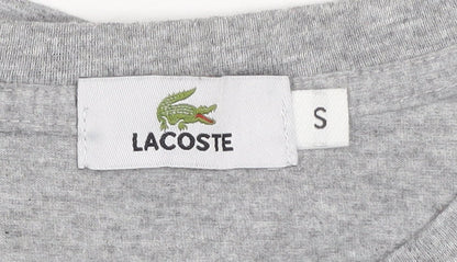 Mens UK Size S Lacoste Grey  T-Shirt