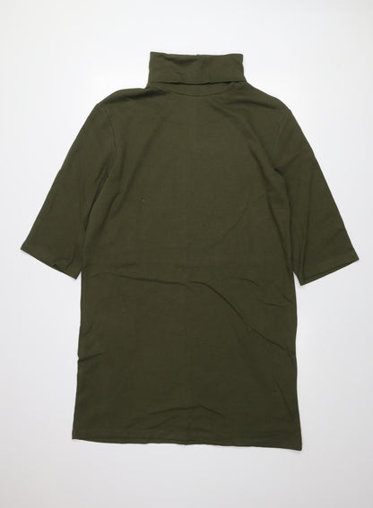 Womens UK Size L Zara T-Shirt Dress