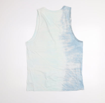 Next Men’s Blue Tie-Dye Volkswagen Sleeveless Top M