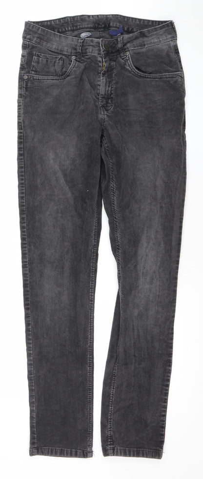 Cortigiani Men's Black Slim Fit Jeans Size 32 Straight Leg Denim