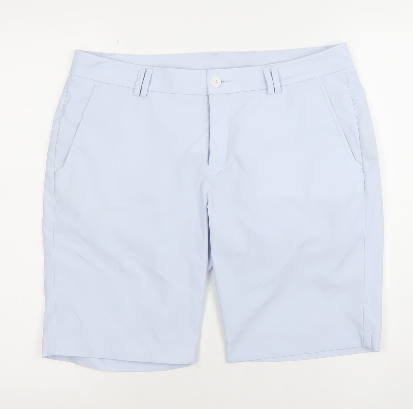KJUS Men's White XL Chino Shorts Quick Dry Stretch Summer