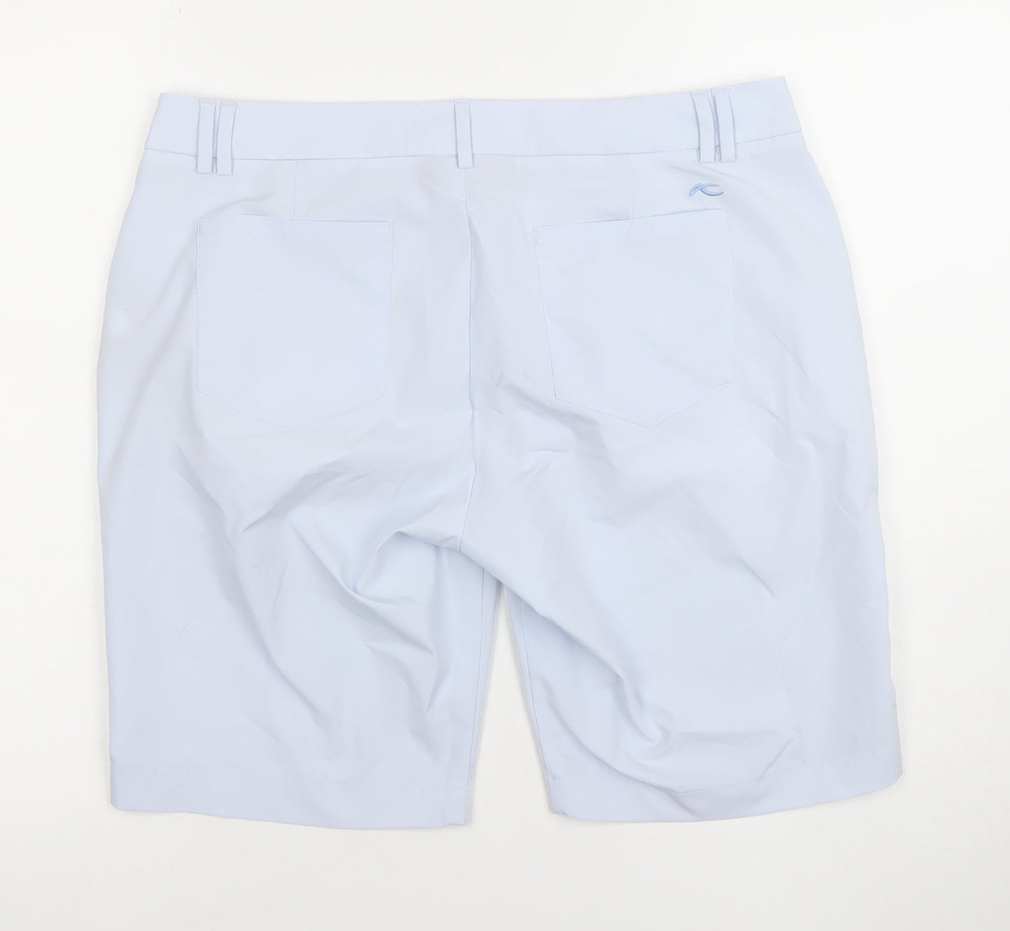 KJUS Men's White XL Chino Shorts Quick Dry Stretch Summer