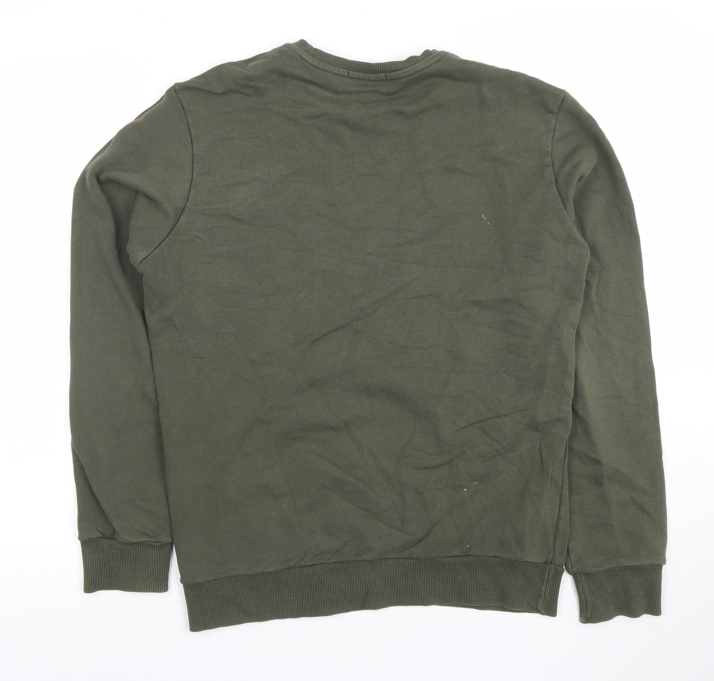 Womens UK Size M DEN I’M Green Pullover Sweatshirt