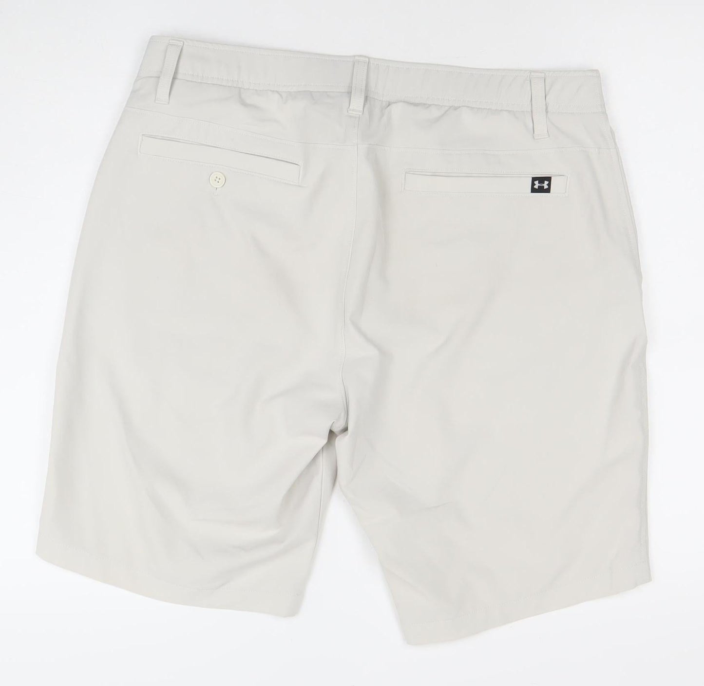 Under Armour Men's Beige Chino Shorts 36 Regular Fit Quick Dry