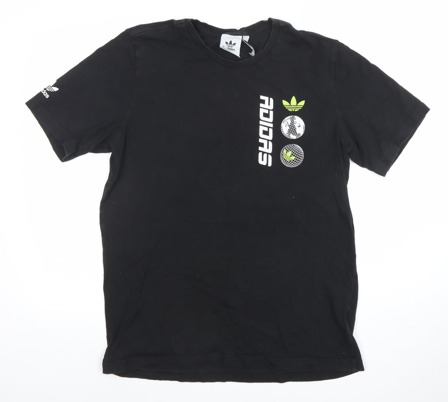 Mens UK Size M adidas Black  T-Shirt