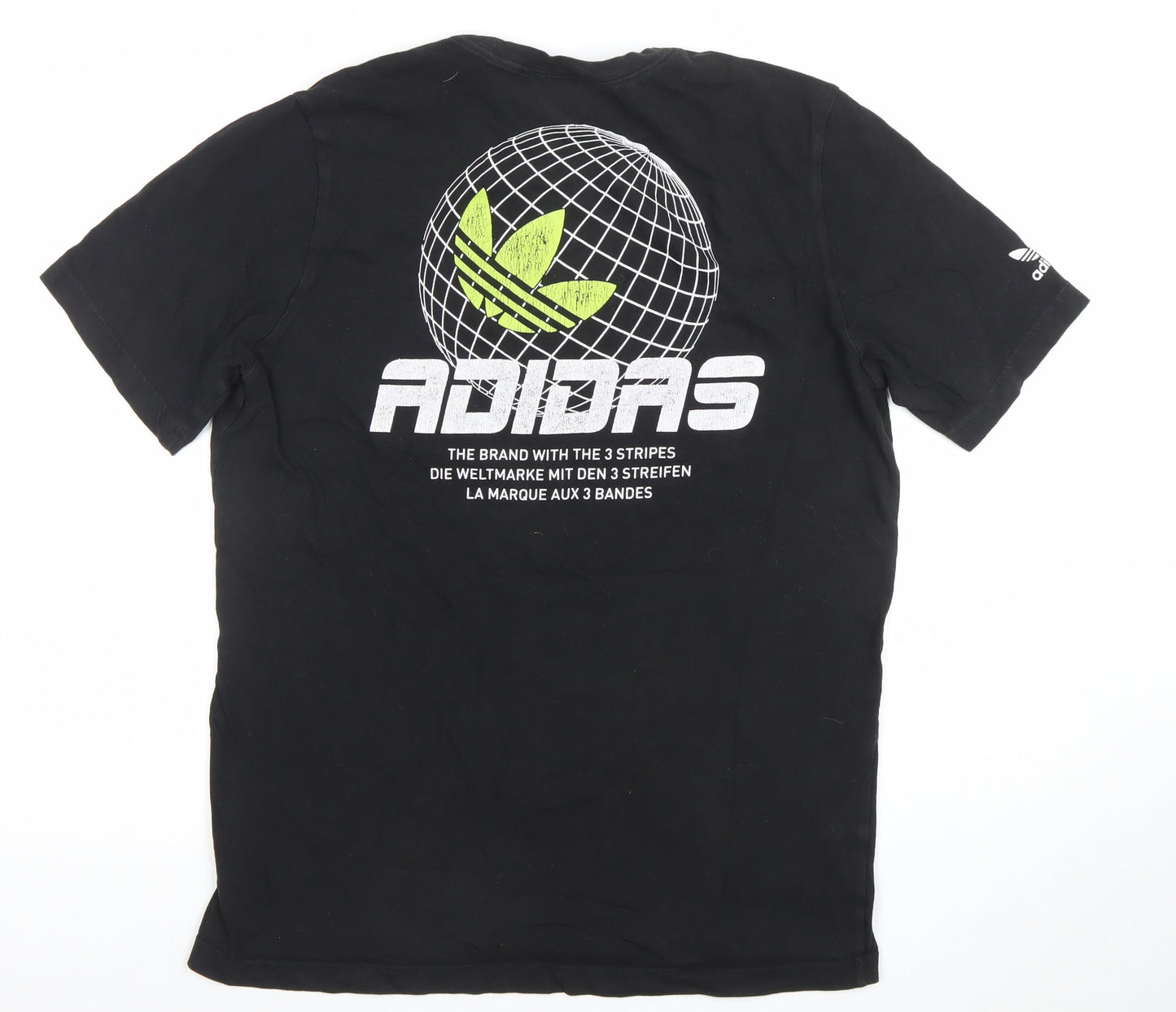 Mens UK Size M adidas Black  T-Shirt