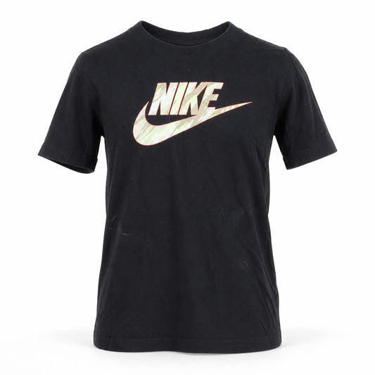 Boys UK Size S Nike Black BasicJersey T-Shirt