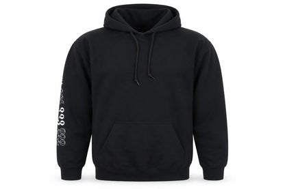 Mens UK Size M Boohoo Black Pullover Hoodie