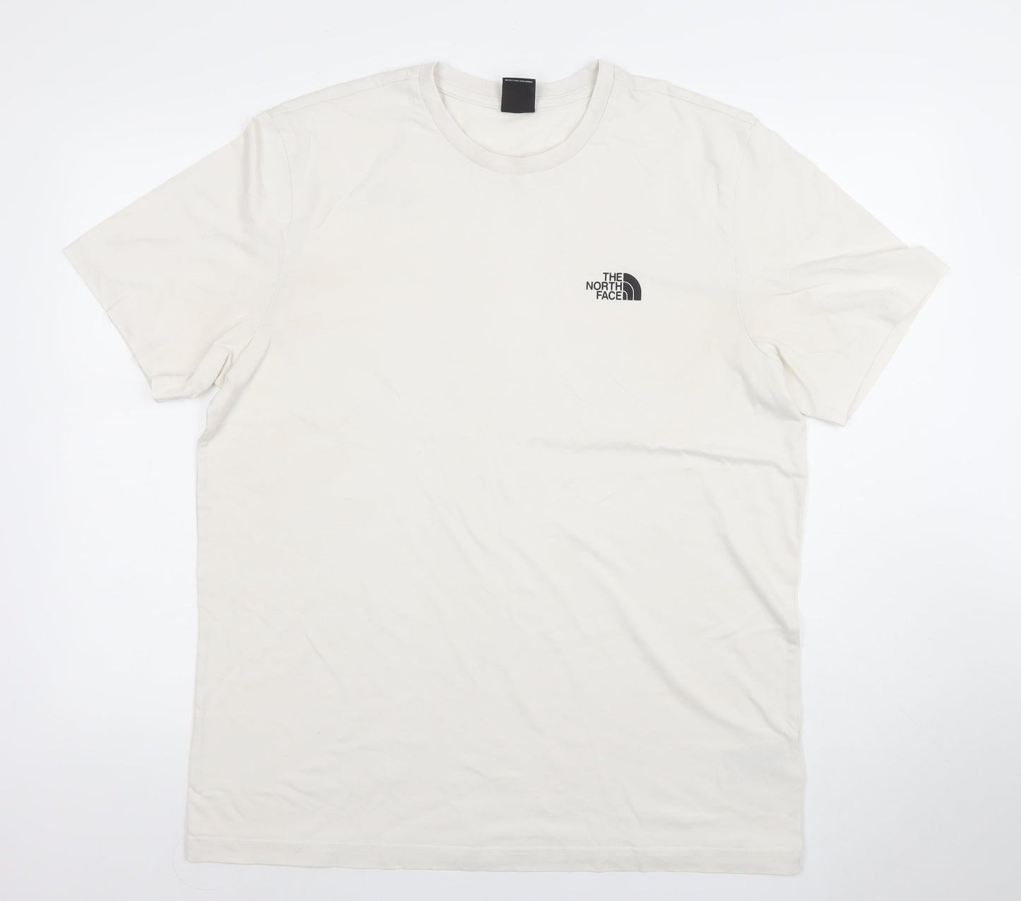 The North Face Men's Ivory XL Short Sleeve Cotton Blend T-Shirt