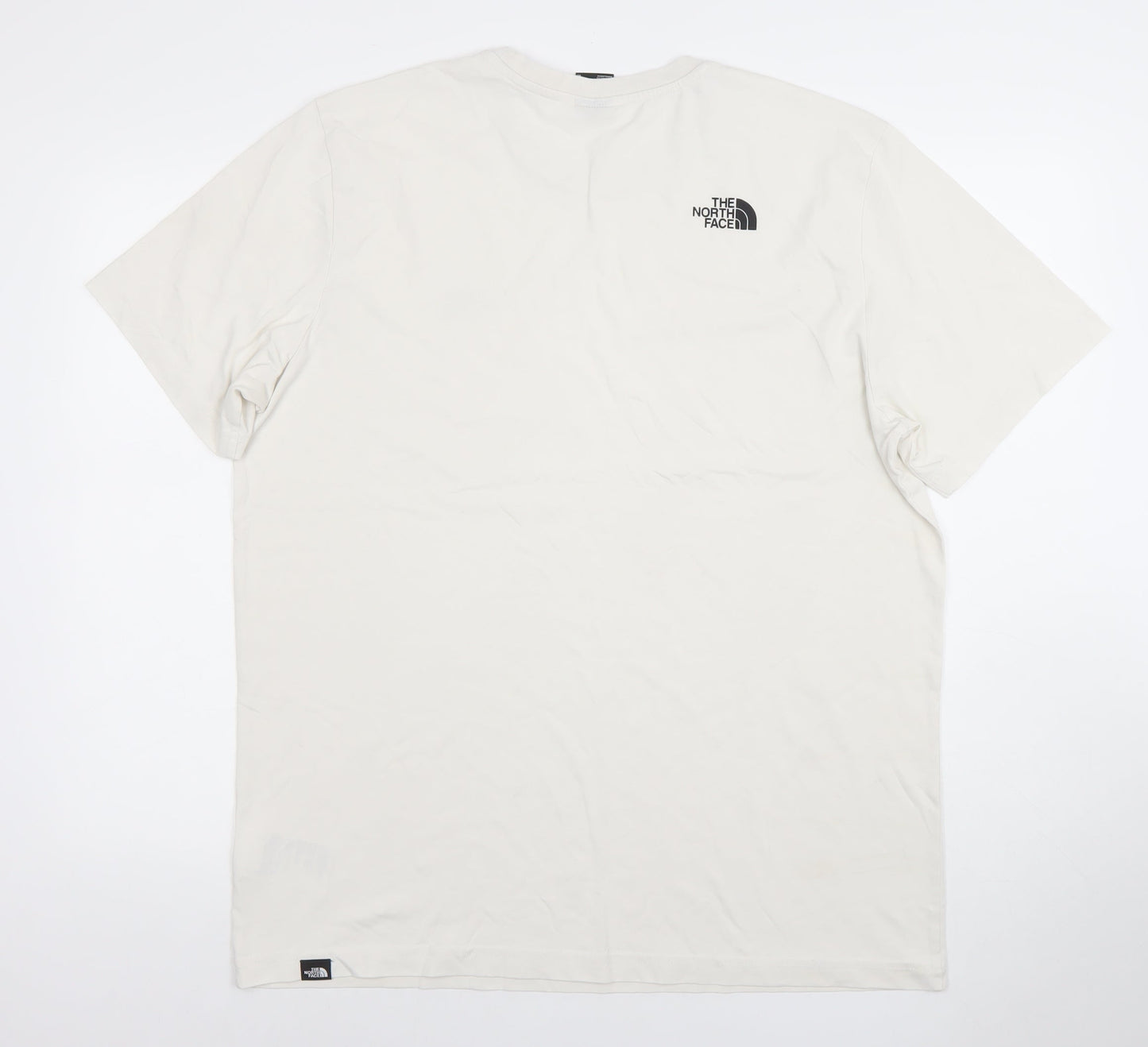 The North Face Men's Ivory XL Short Sleeve Cotton Blend T-Shirt